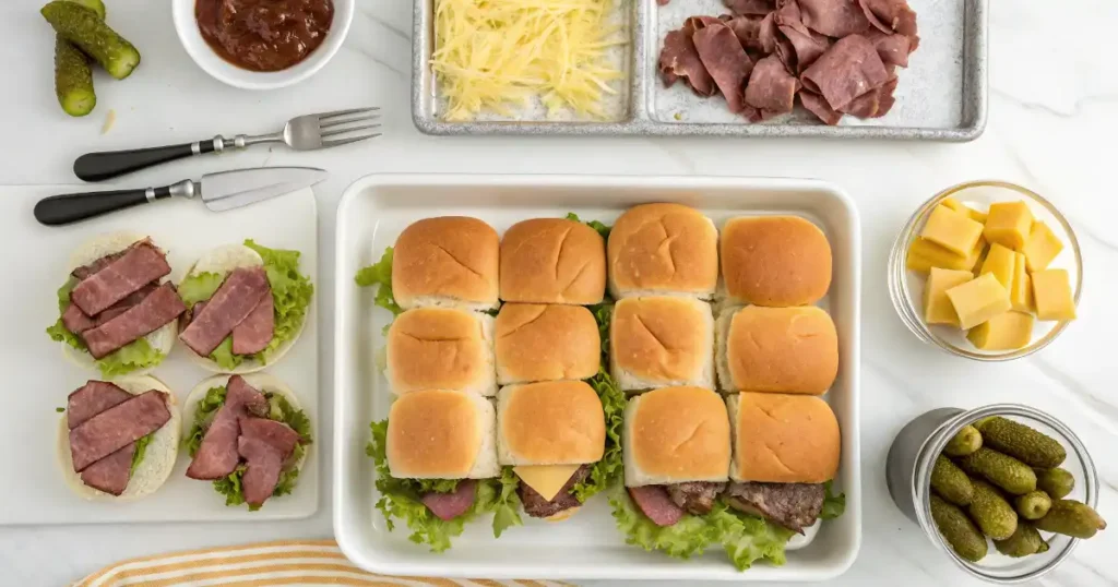 Roast Beef Sliders